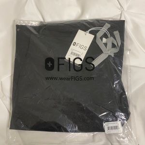 Figs black Livingston basic scrub pant size small/tall